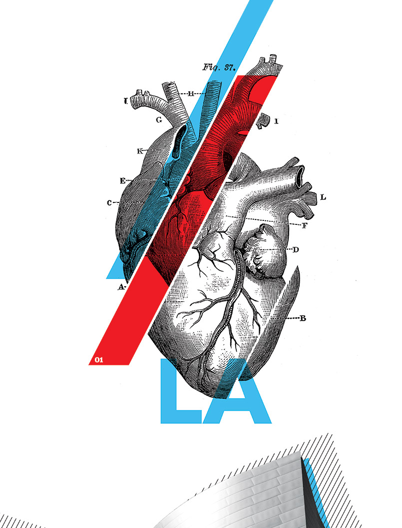 Heart LA Poster