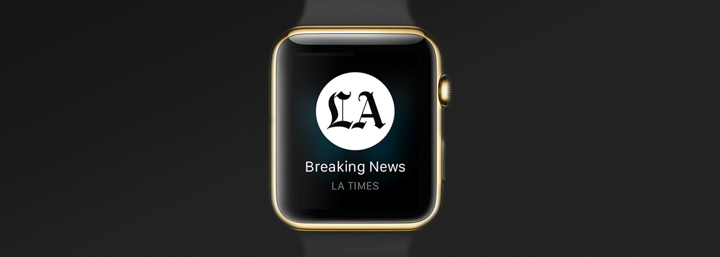 LA Times Apple Watch
